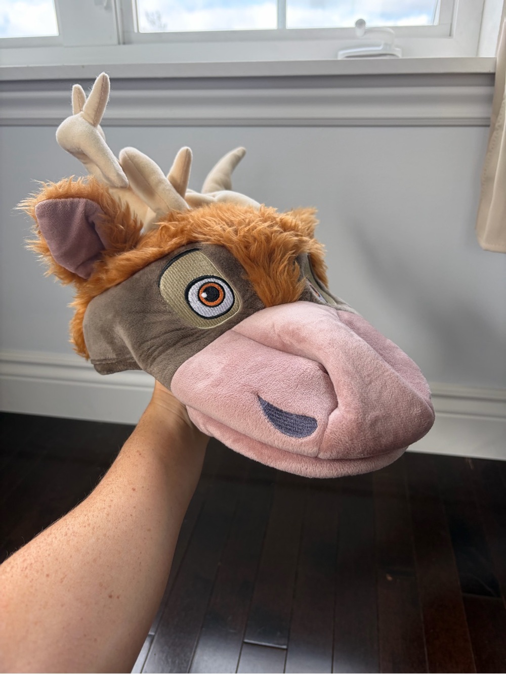 Plush Reindeer/Sven Costume Hat